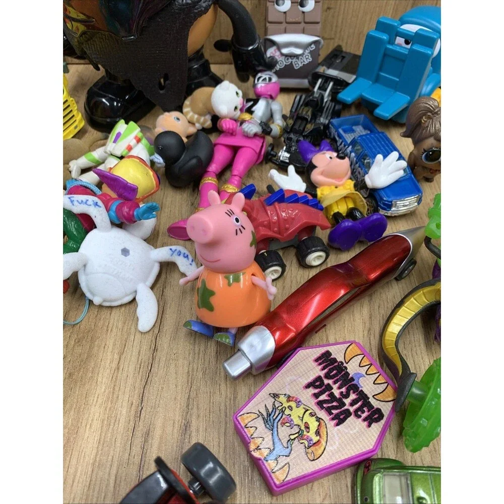 Random Toy Lot- Vintage & Modern 4 lbs Reseller or Collectors Paradise Box 10
